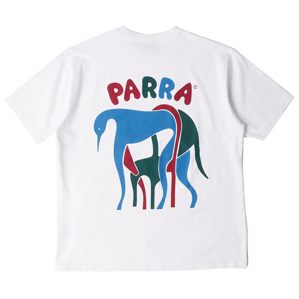 by parra 53315 this damn chair t shirt white