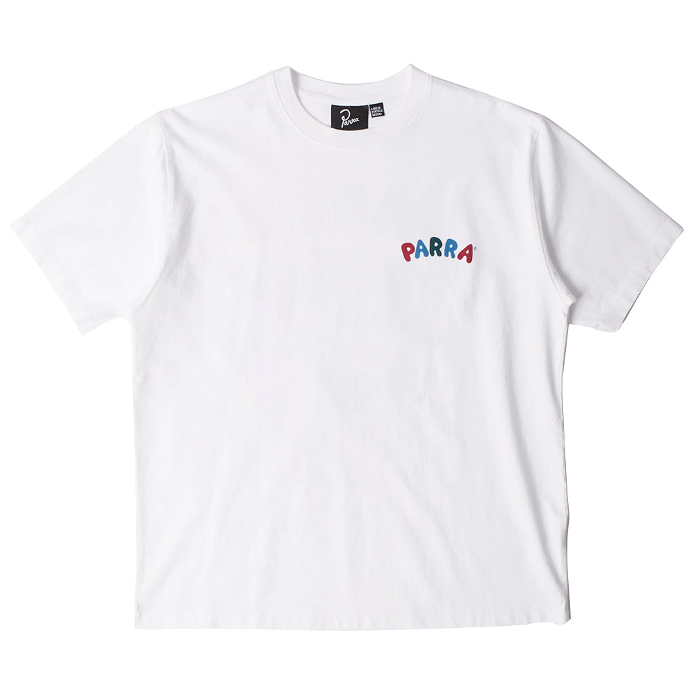 by parra 53315 this damn chair t shirt white