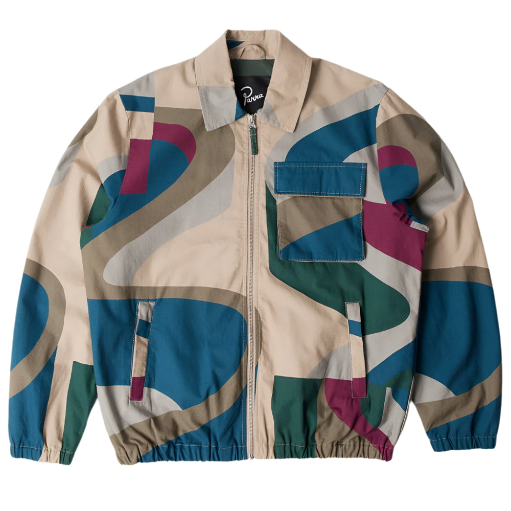 by parra 53350 the wall camo jacket sand