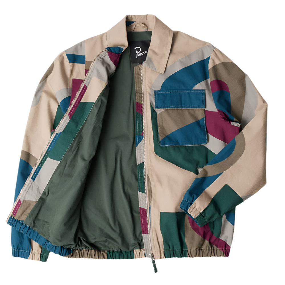 by parra 53350 the wall camo jacket sand