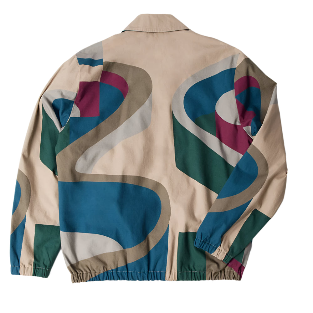 by parra 53350 the wall camo jacket sand