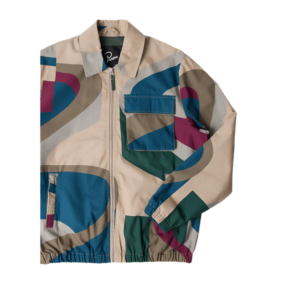 by parra 53350 the wall camo jacket sand