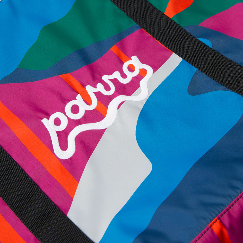 by parra 53360 the festival fence tote bag blue