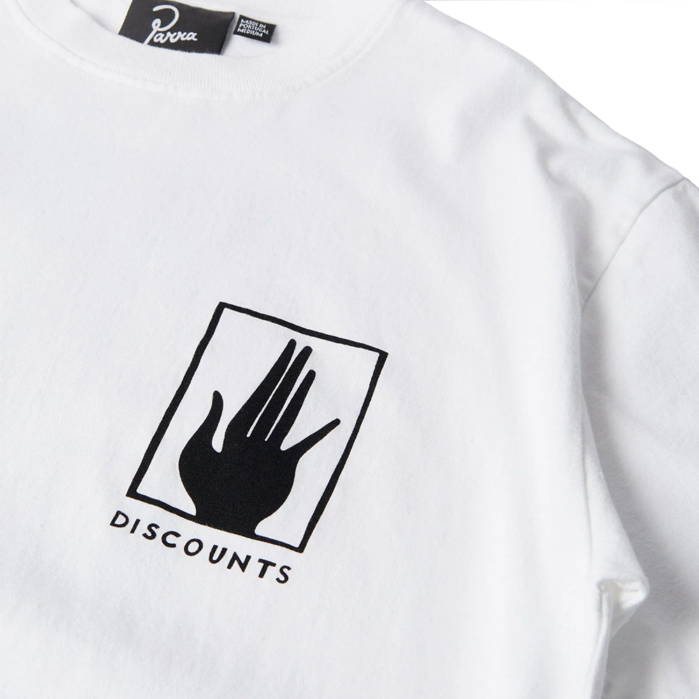 by parra 53405 yoga discounts t shirt white