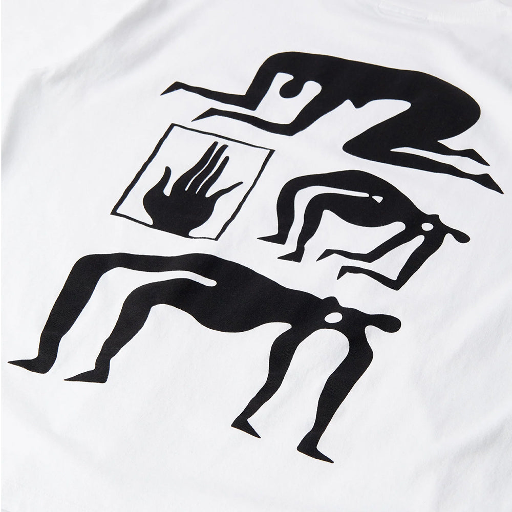 by parra 53405 yoga discounts t shirt white