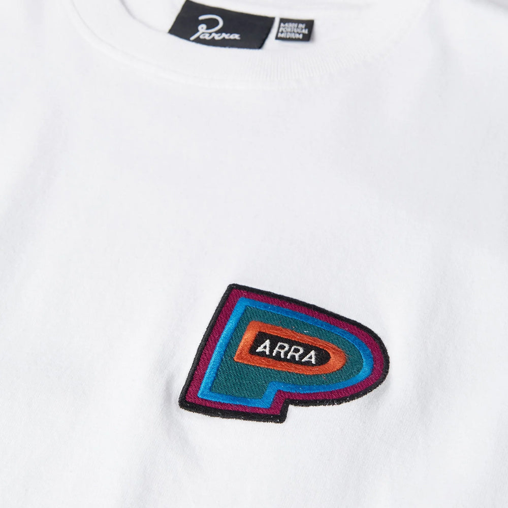 by parra 53416 repeat pea t shirt white