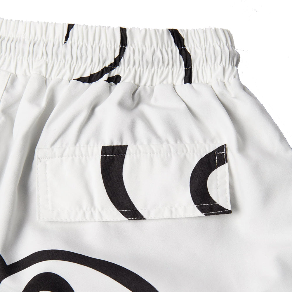 by parra 53445 yoga walks swim shorts white