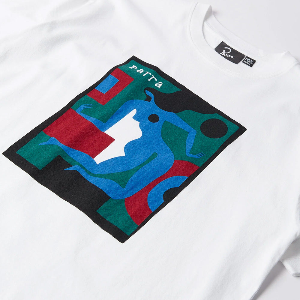 by parra 53510 room fever t shirt white