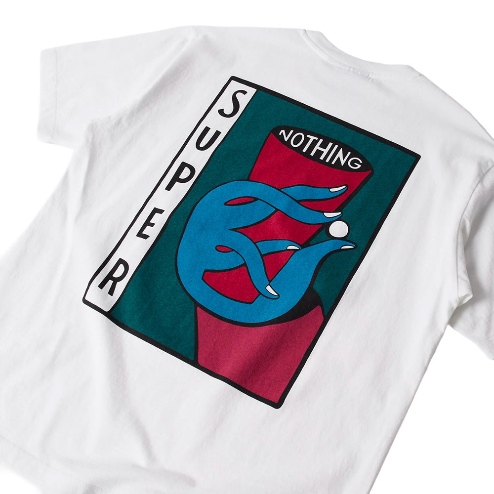 by parra 54100 super nothing t shirt white