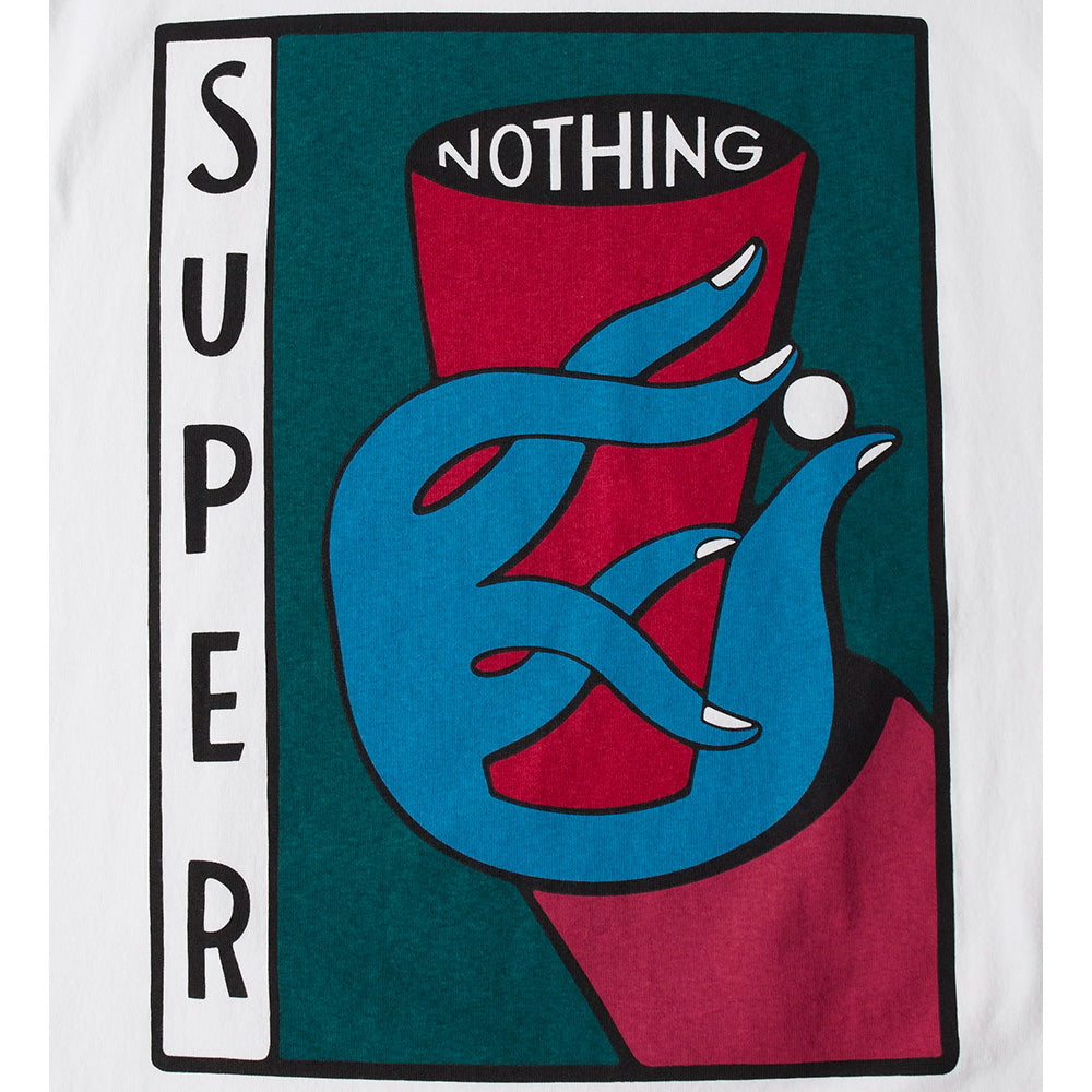 by parra 54100 super nothing t shirt white