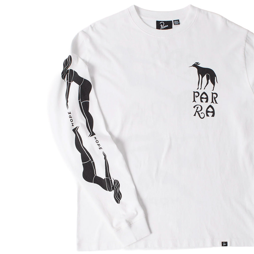 by parra 54110 dog training long sleeve t shirt white