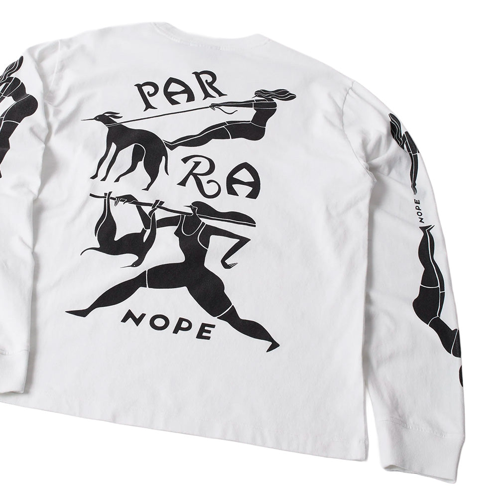 by parra 54110 dog training long sleeve t shirt white