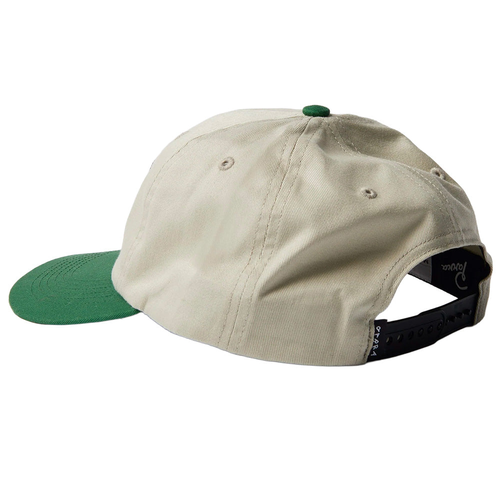 by parra 54180 bicycle logo 6 panel hat green