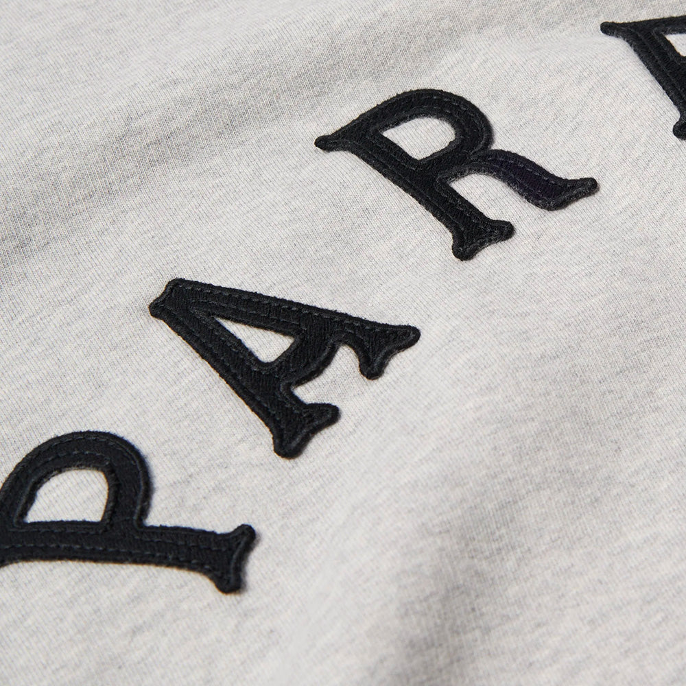 by parra 54230 drunk parent crewneck sweatshirt heather grey