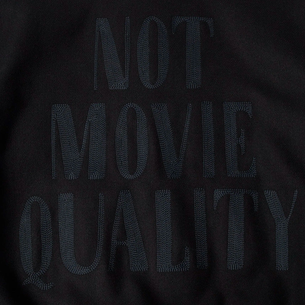 by parra 54365 not movie quality varsity jacket black