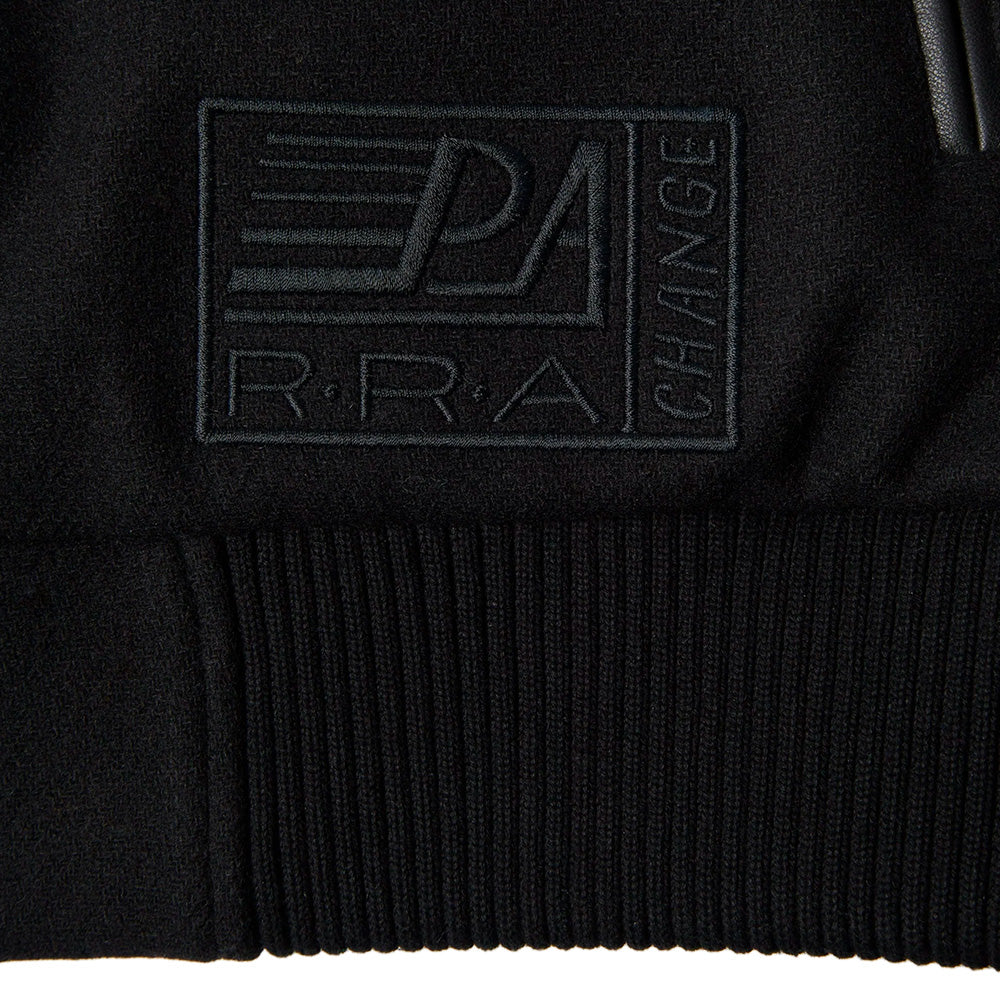 by parra 54365 not movie quality varsity jacket black