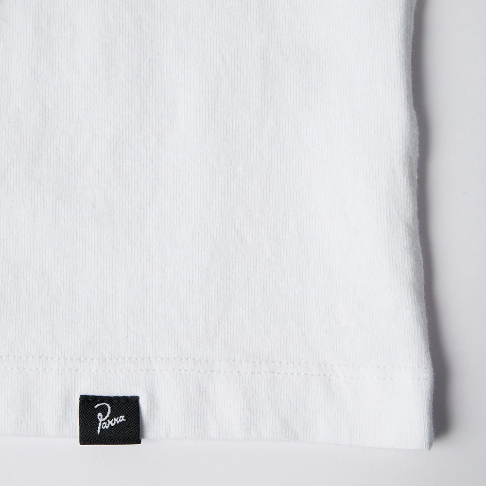 by parra 54410 detached t shirt white