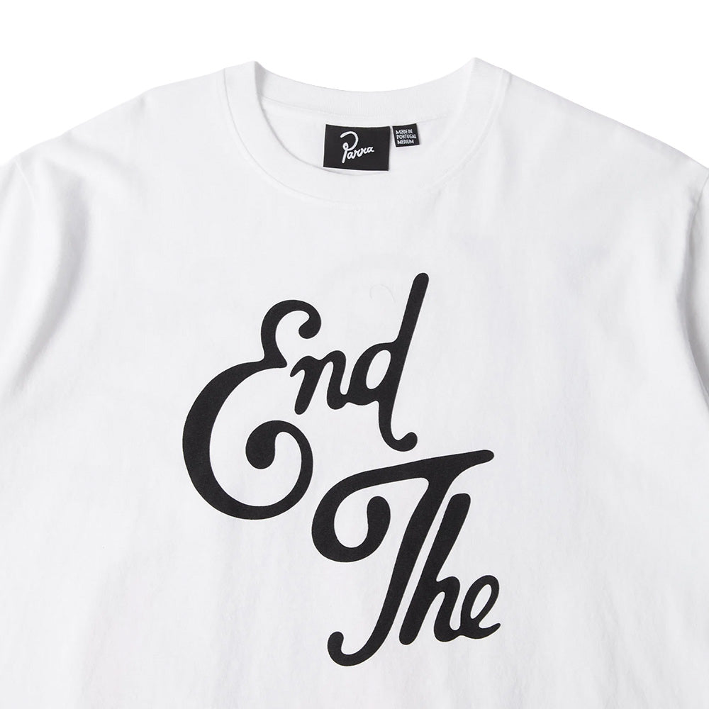 by parra 55160 end the loungechair t shirt white