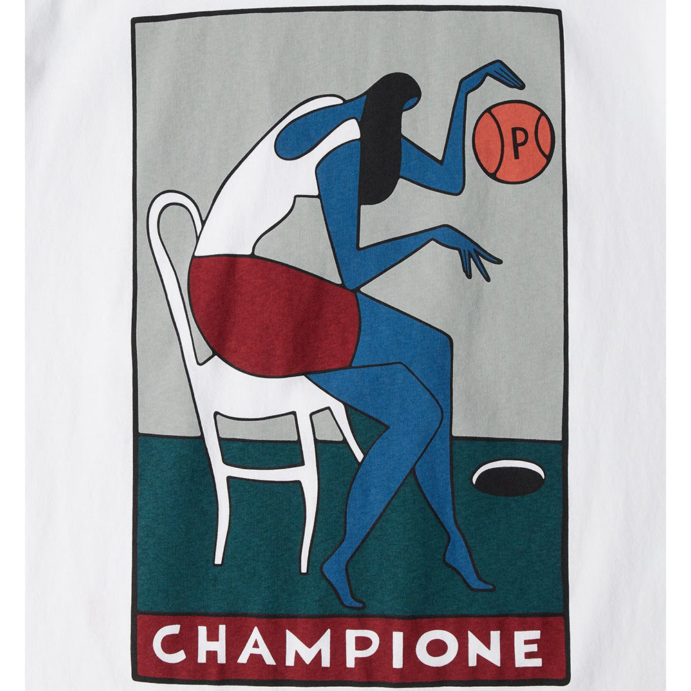 by parra 55175 champione t shirt white