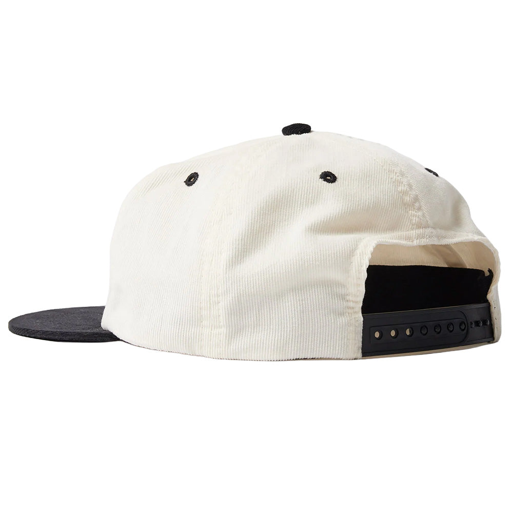 by parra 55197 error logo 6 panel hat off white