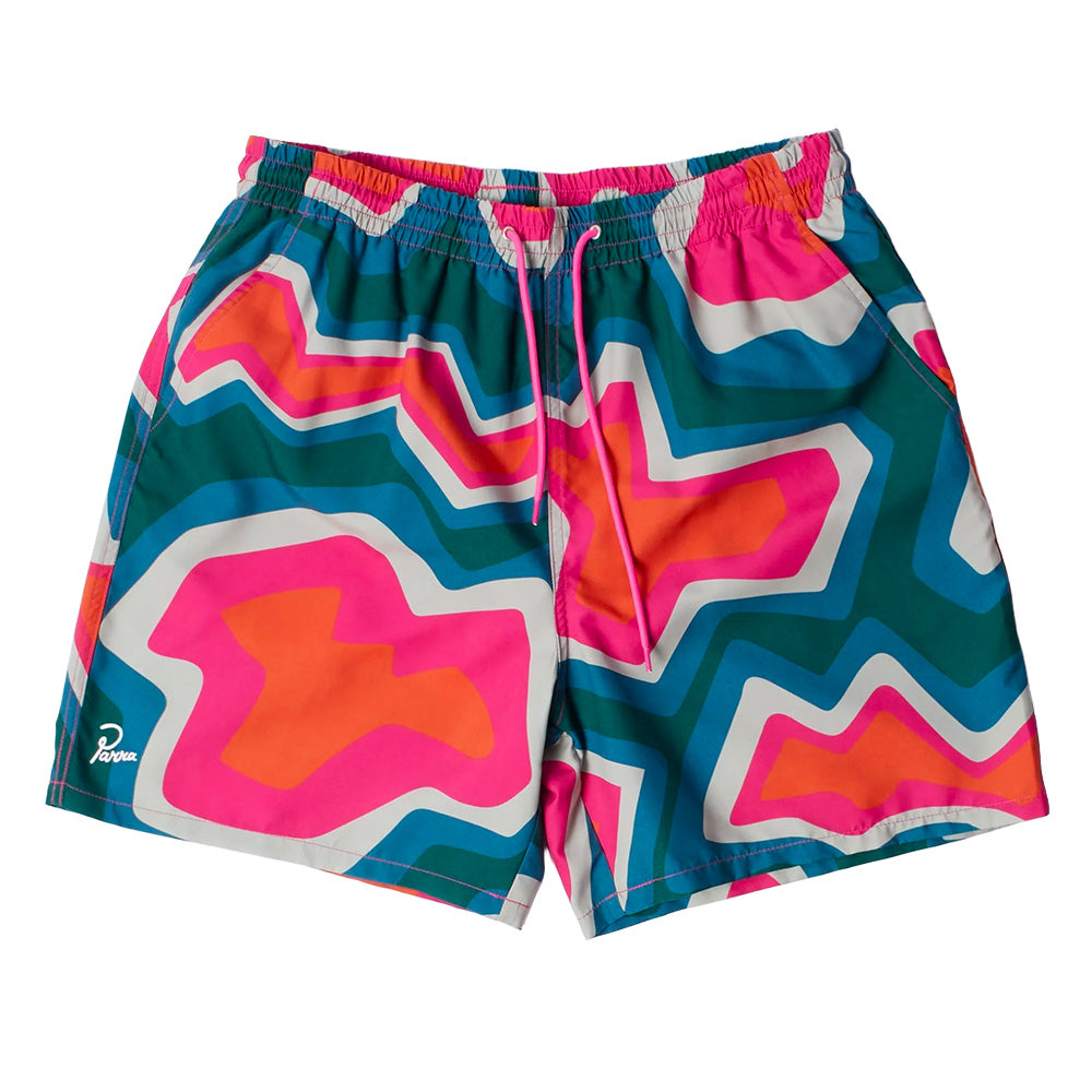 BY PARRA GEM STONES SWIM SHORTS // PINK