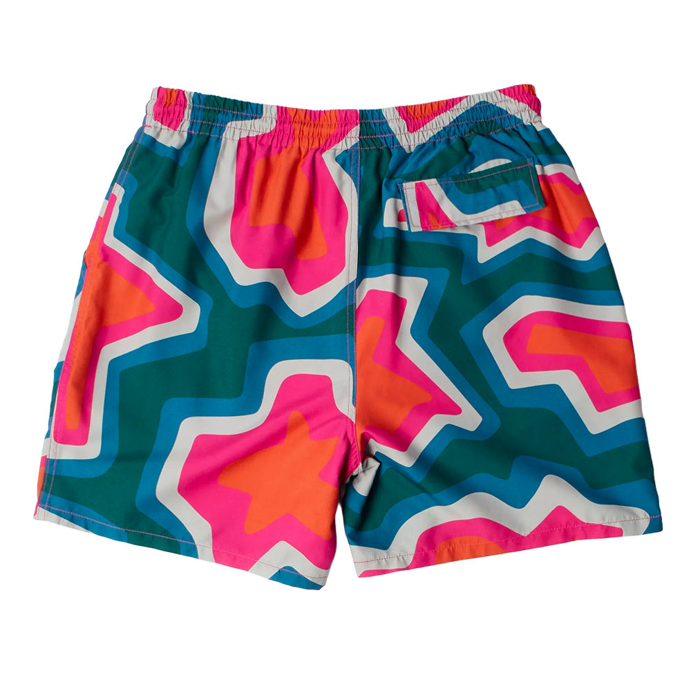 BY PARRA GEM STONES SWIM SHORTS // PINK