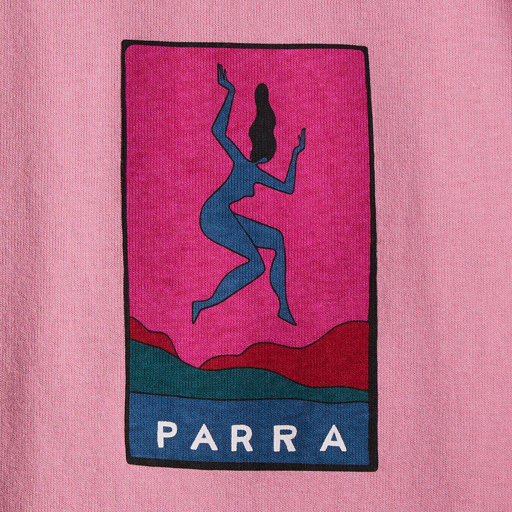 BY PARRA BY PARRA NOT LISTENING T-SHIRT // PINK
