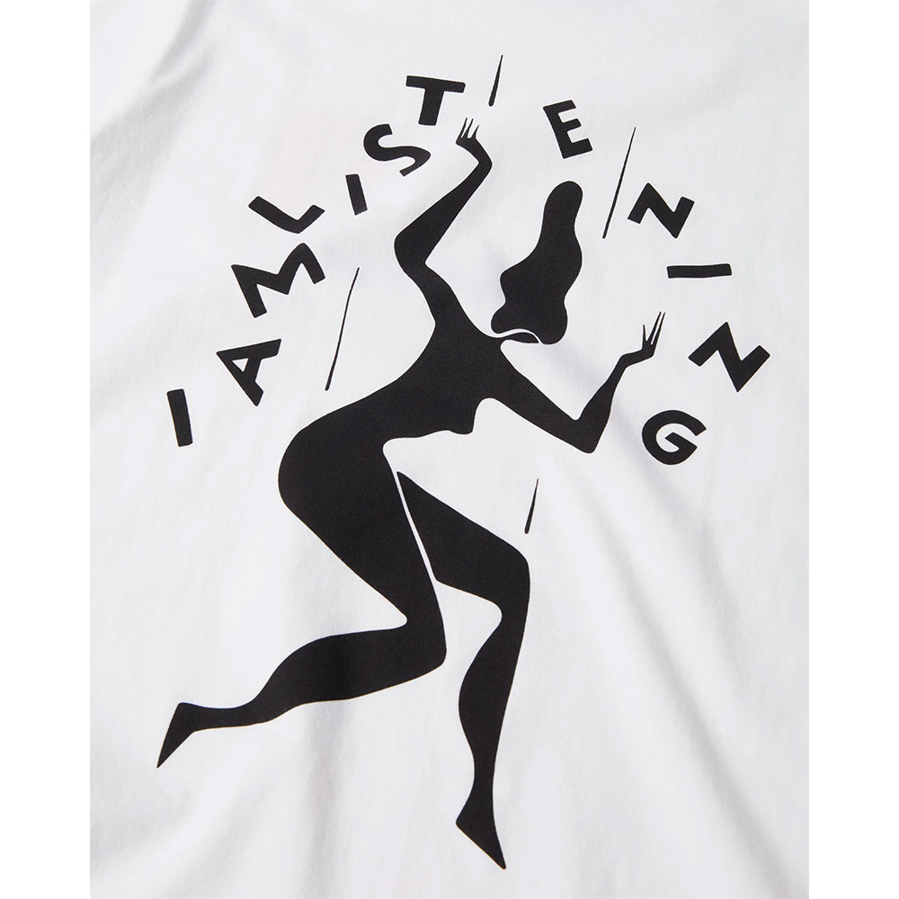 BY PARRA BY PARRA NOT LISTENING T-SHIRT // WHITE