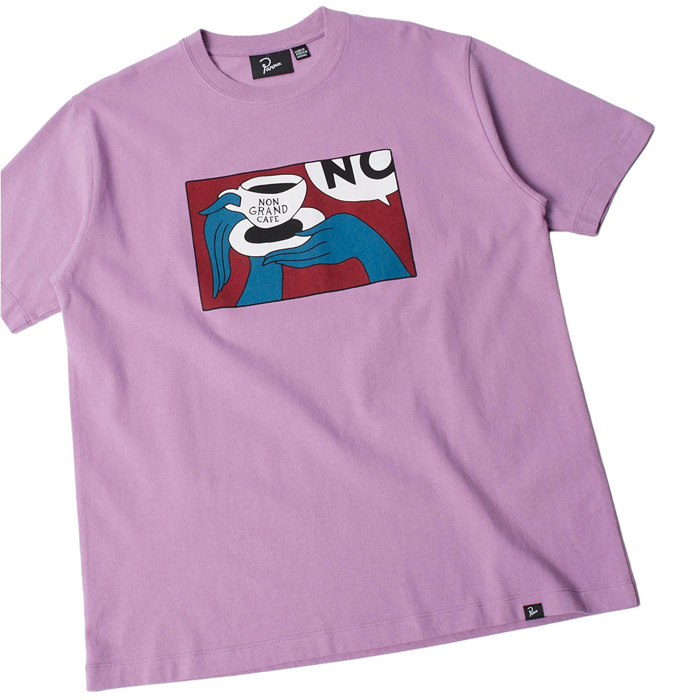 BY PARRA BY PARRA NOT YOU T-SHIRT // PURPLE