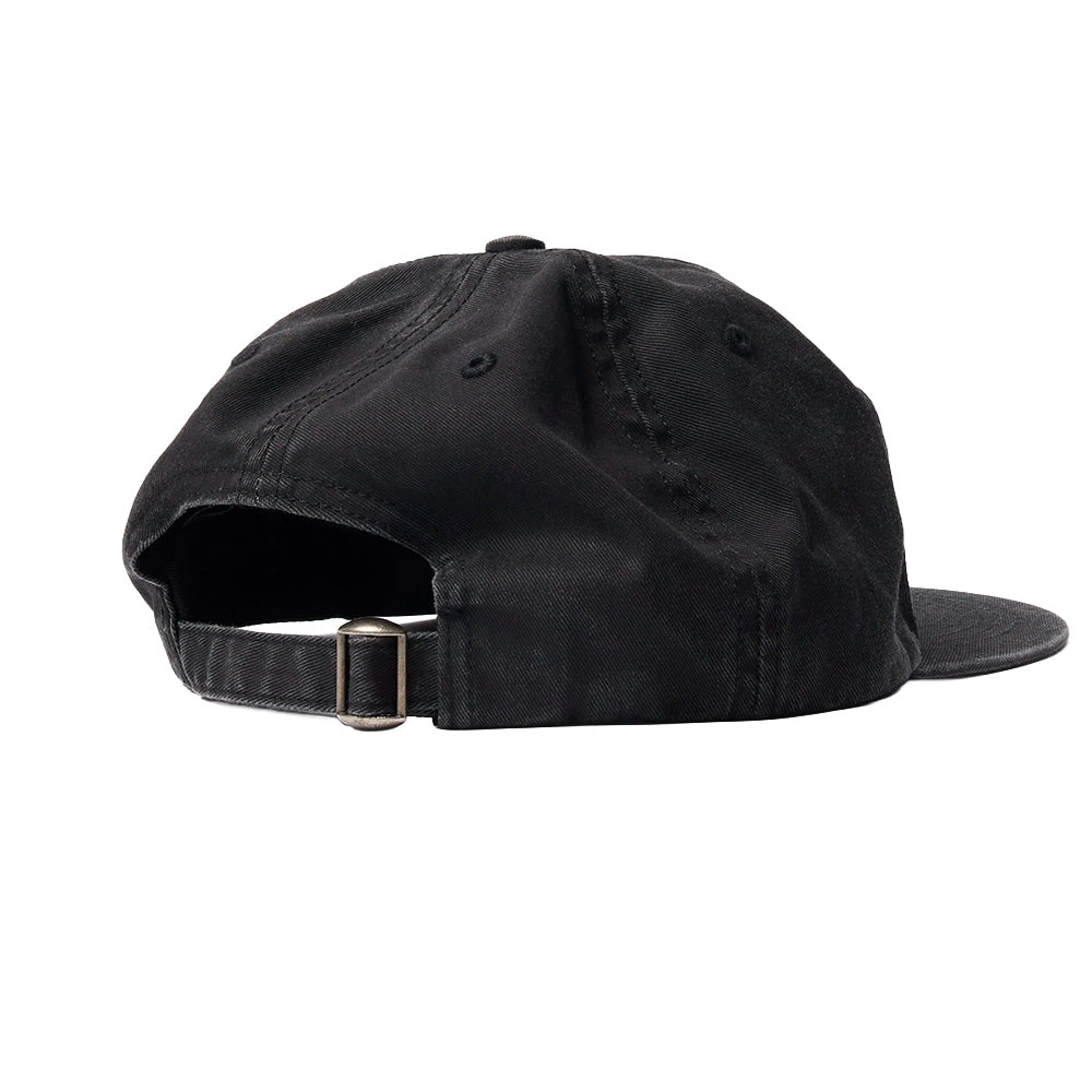 BY PARRA SIGNATURE 6 PANEL HAT // BLACK