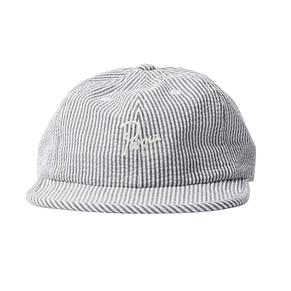 BY PARRA SIGNATURE 6 PANEL HAT // BLACK