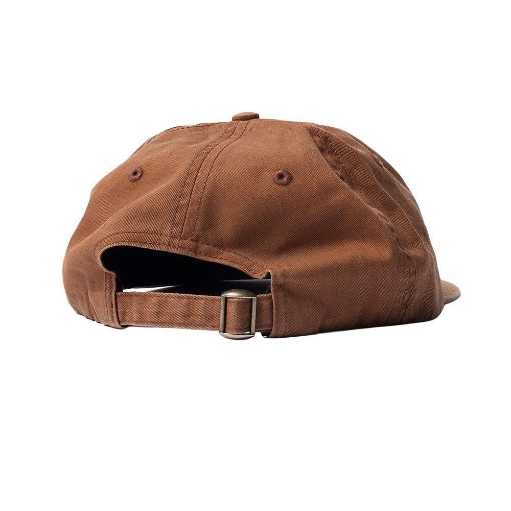 BY PARRA SIGNATURE 6 PANEL HAT // BROWN