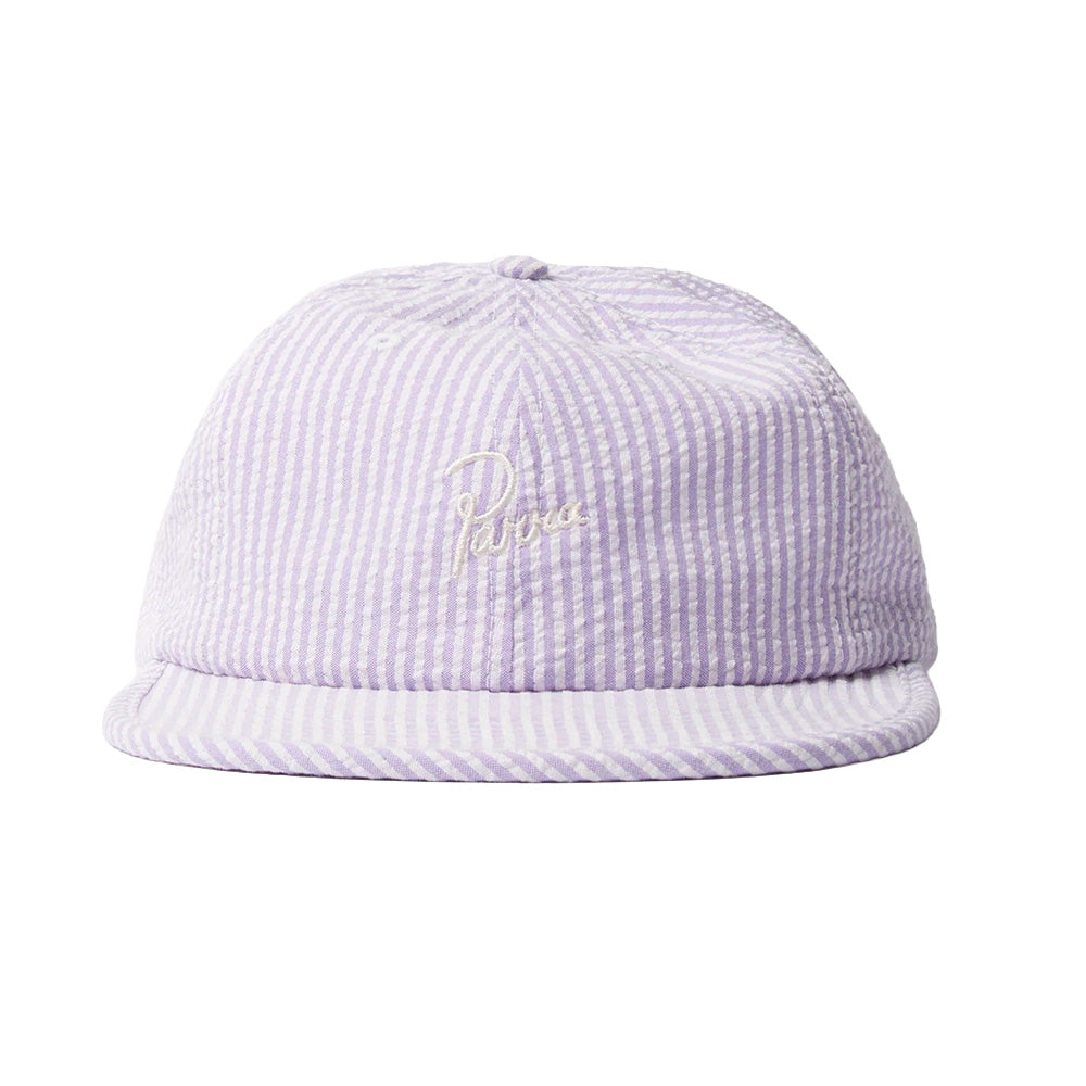 BY PARRA SIGNATURE 6 PANEL HAT // PURPLE