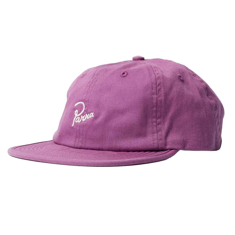 BY PARRA BY PARRA SIGNATURE 6 PANEL HAT // PURPLE