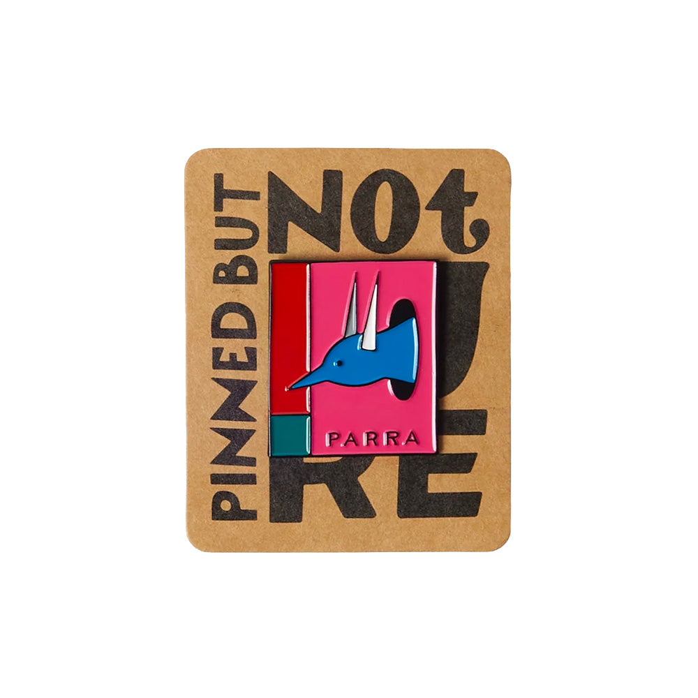 BY PARRA BY PARRA THE HUNTED ENAMEL PIN // PINK