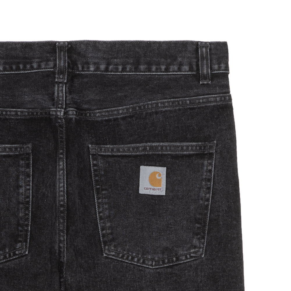 carhartt wip I029208 89 06 newel pant black stone washed
