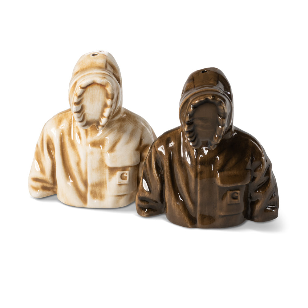carhartt wip I032615 1QA XX salt and pepper shakers salt hamilton brown