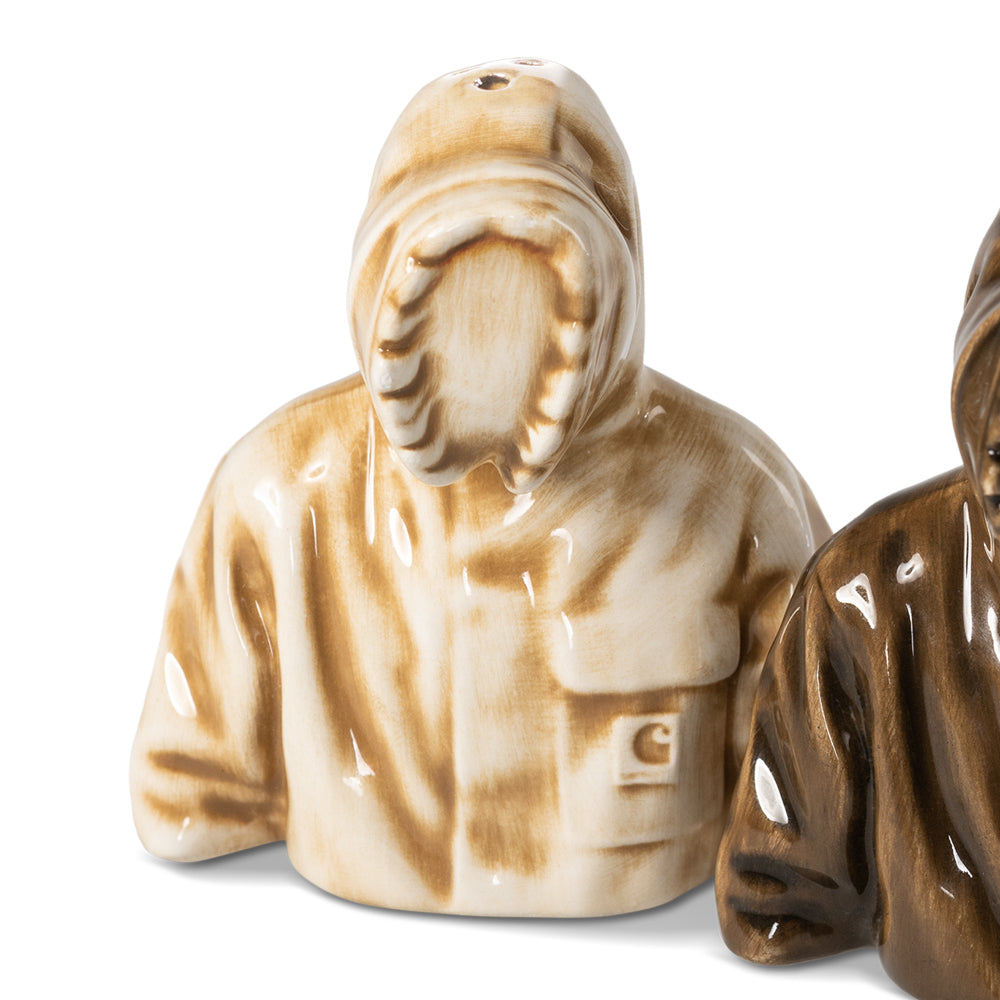 carhartt wip I032615 1QA XX salt and pepper shakers salt hamilton brown