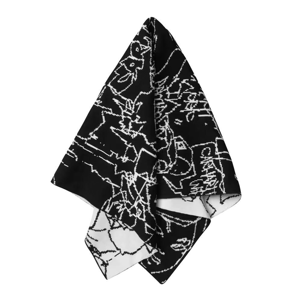 CARHARTT WIP CARHARTT WIP BLINKERFLUID BANDANA // BLACK / WAX