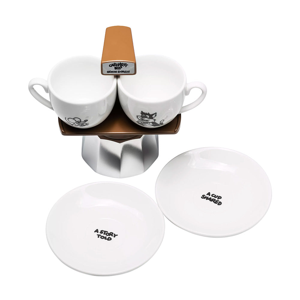 carhartt wip coffee espresso maker brown