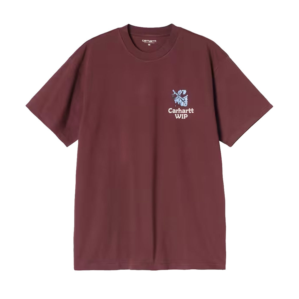 carhartt wip grape picker t shirt amarone