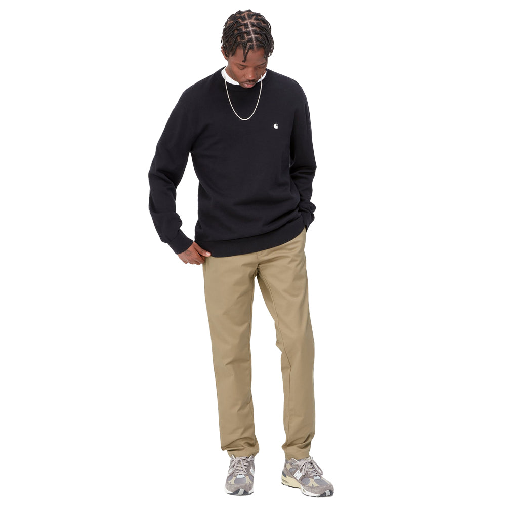 carhartt wip i003367 8y 02 sid pant leather rinsed