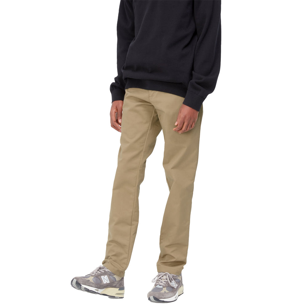 carhartt wip i003367 8y 02 sid pant leather rinsed