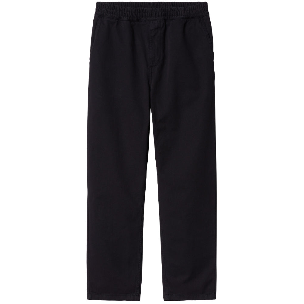carhartt wip i029919 89 gd flint pant black garment dyed