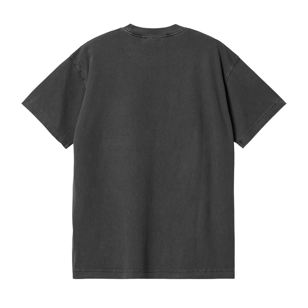 carhartt wip i029949 98 gd s s nelson t shirt charcoal garment dyed
