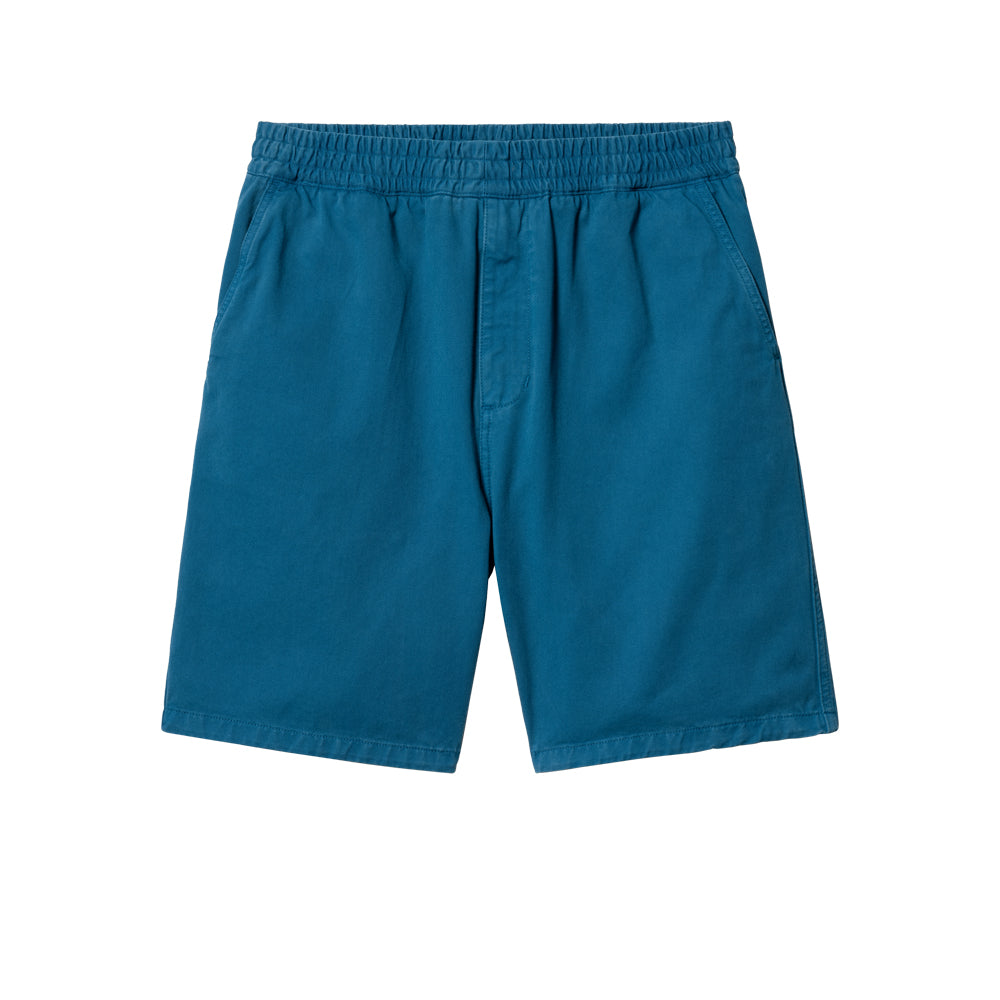 carhartt wip i030480 1d6 gd flint short amalfi garment dyed