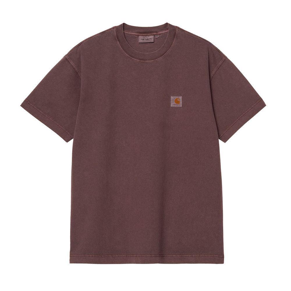 carhartt wip i030780 ss vista t shirt palisander garment dyed