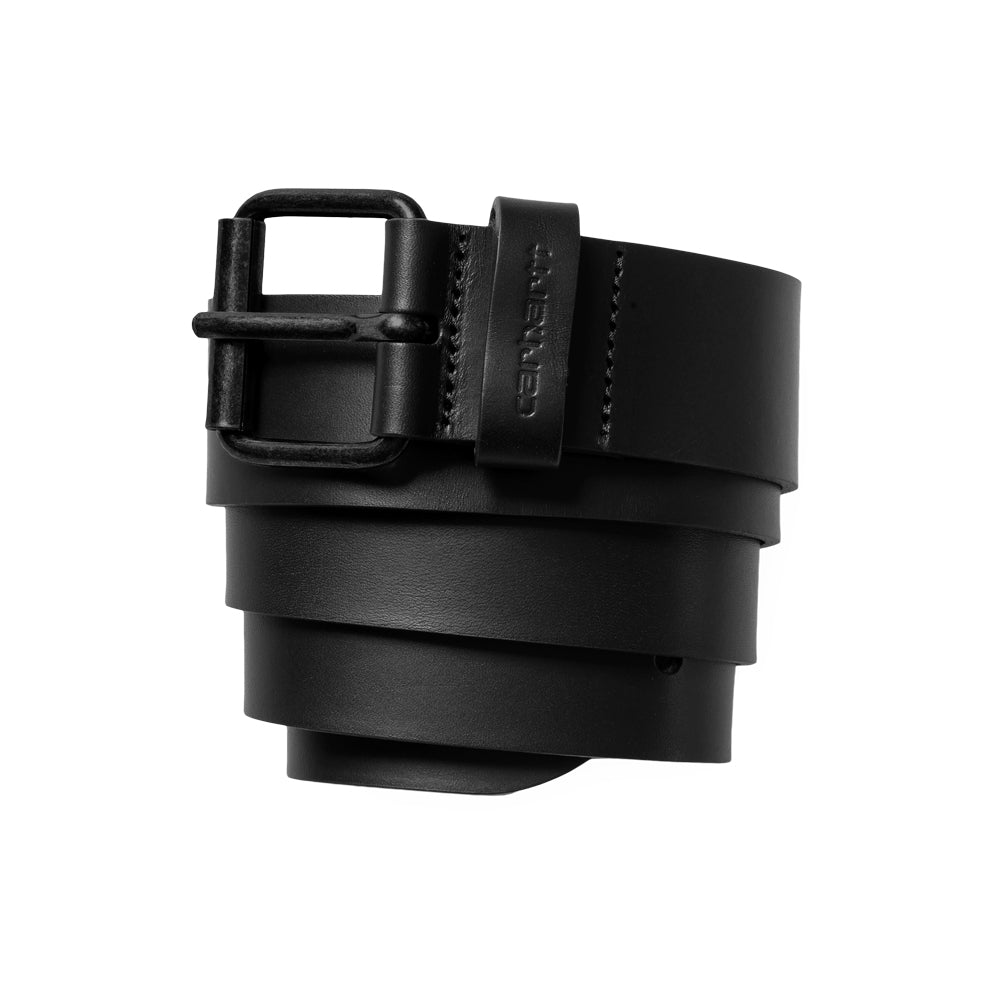 carhartt wip i030992 00e xx script belt blackblack