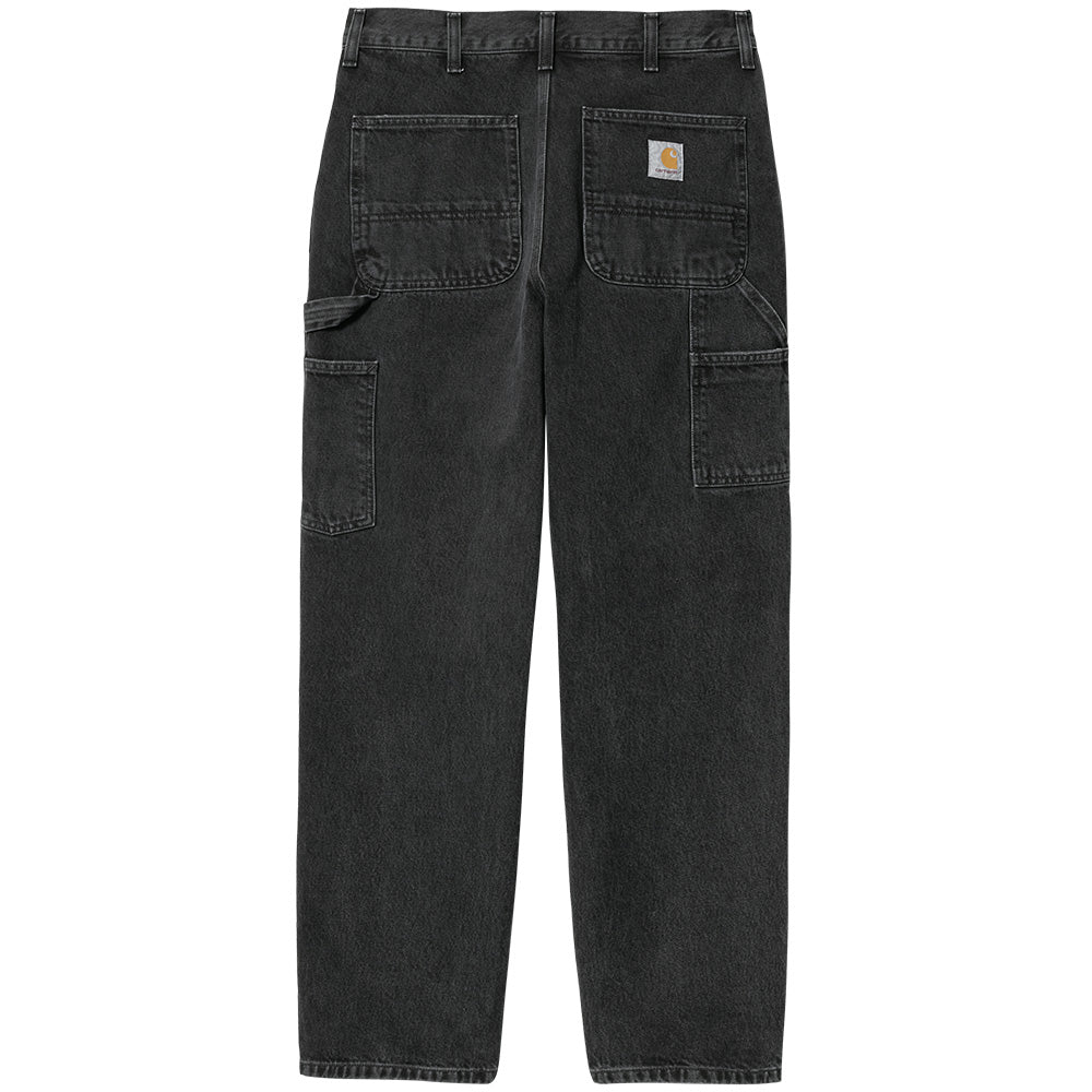 carhartt wip i032024 ingle knee pant black stone wash