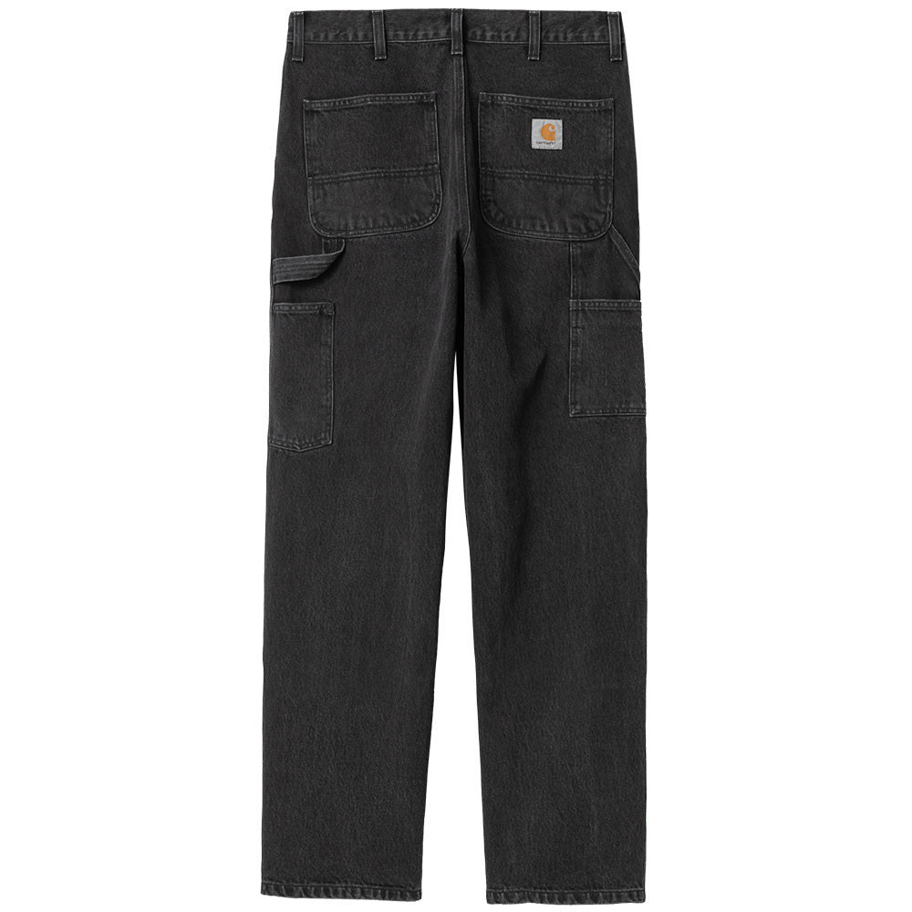 carhartt wip i032699 double knee pant blackstone washed l32